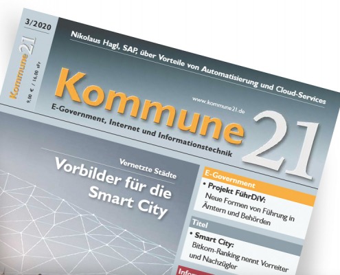 Titelseite Kommune21 - Ausgabe 2020-03