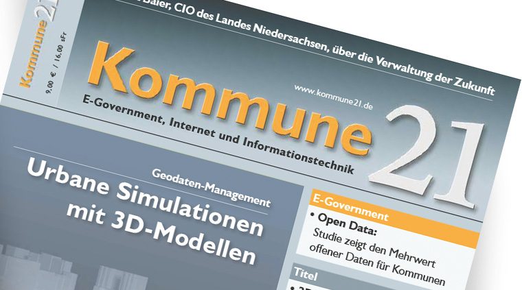 Titelseite "Kommune21" – Ausgabe 09/2020