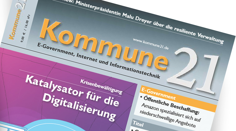 Titelseite "Kommune21" – Ausgabe 11/2020