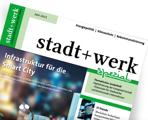 Titelseite Stadt+Werk - Ausgabe 2021-06