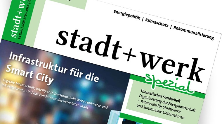 Titelseite "stadt+werk" – Ausgabe 06/2021
