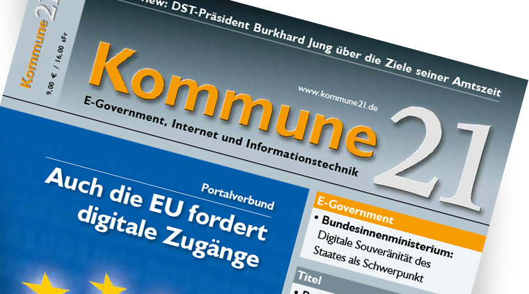 Titelseite "Kommune21" – Ausgabe 11/2019