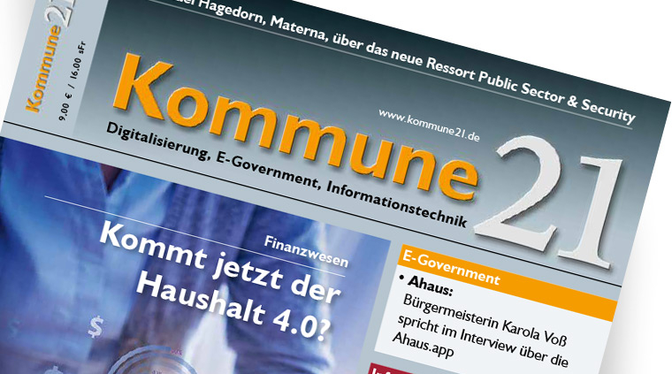 Titelseite "Kommune21" – Ausgabe 07/2022