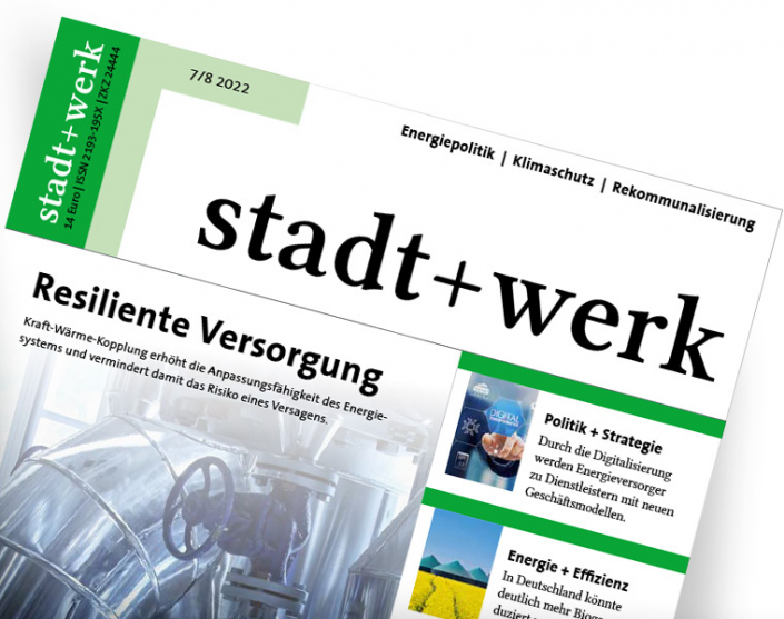 Titelseite Stadt+Werk - Ausgabe 2022-07-08