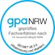 Zertifizierungssiegel der GPA NRW für SD.NET 26.3.0 (Abstimmung und Wahlen)