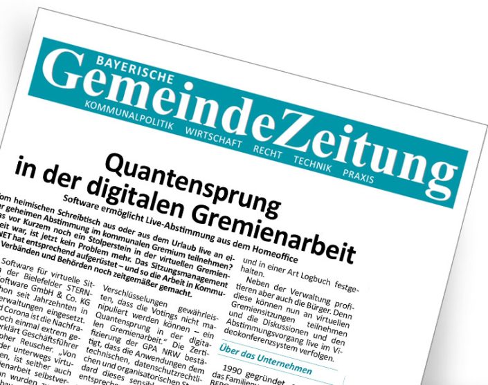 Titelseite Bayerische Gemeindezeitung - Ausgabe 2023-09