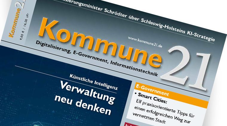 Titelseite Kommune21 - Ausgabe 2023-09