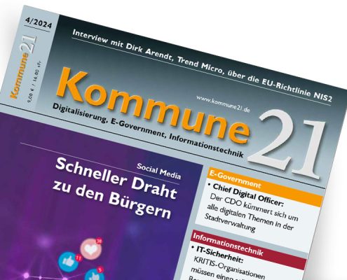 Titelseite Kommune21 - Ausgabe 2024-04