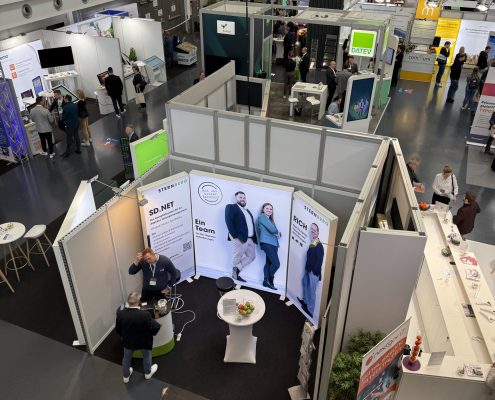 KommDigitale 2024: Messestand STERNBERG Software