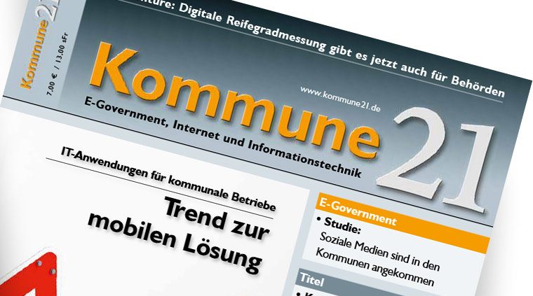 Titelseite "Kommune21" – 12/2016