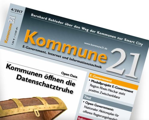 Titelseite "Kommune21" – 04/2017
