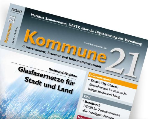 Titelseite "Kommune21" – 10/2017