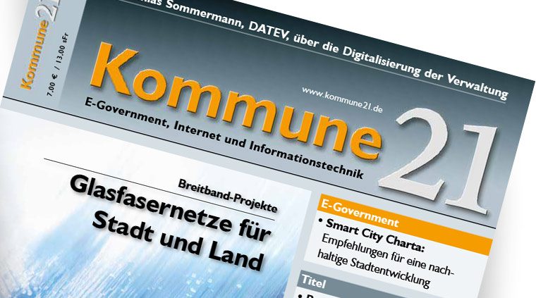 Titelseite "Kommune21" – 10/2017