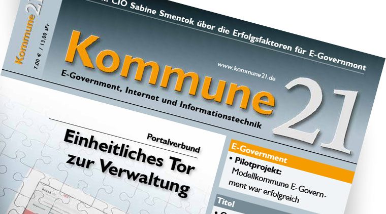 Titelseite "Kommune21" – 11/2018