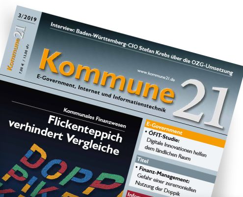 Titelseite "Kommune21" – 03/2019