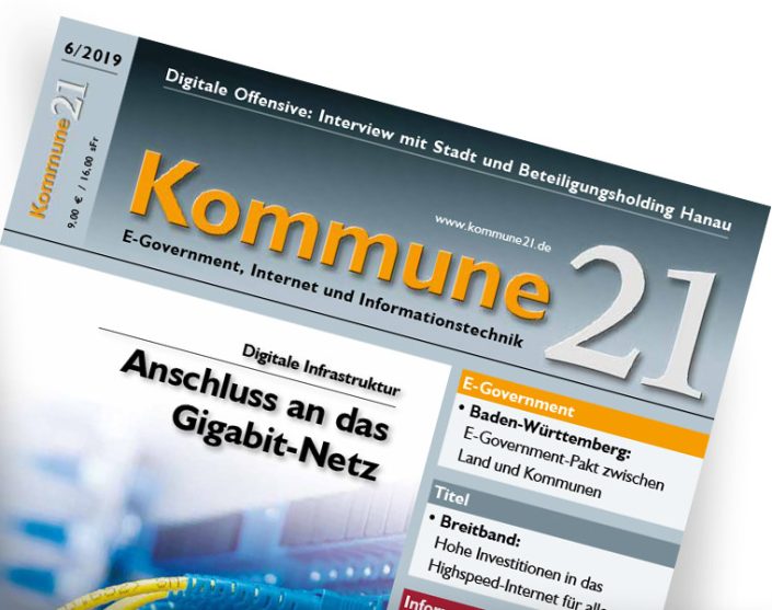 Titelseite "Kommune21" – 06/2019
