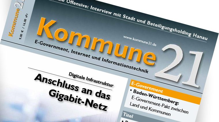 Titelseite "Kommune21" – 06/2019