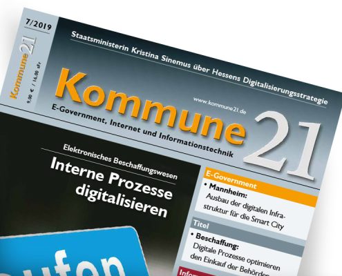 Titelseite "Kommune21" – 07/2019