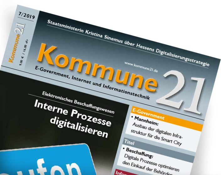 Titelseite "Kommune21" – 07/2019