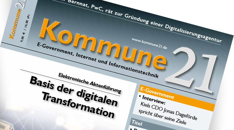 Titelseite "Kommune21" – 10/2019