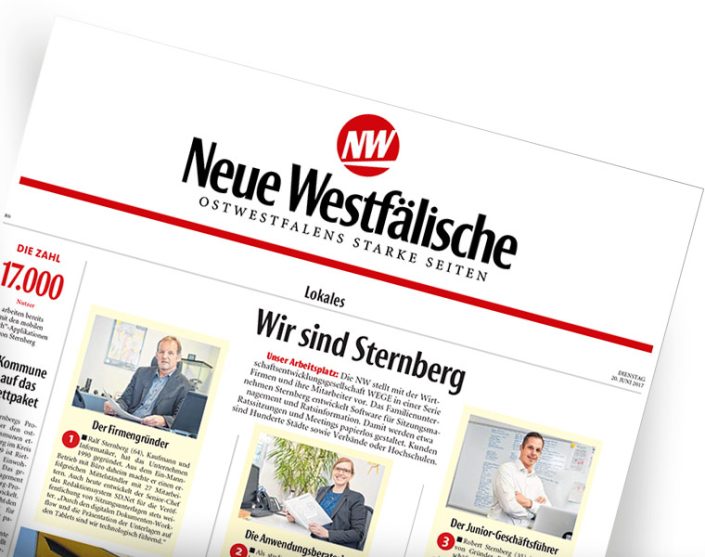 Artikel "Neue Westfälische" – 06/2017