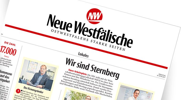 Artikel "Neue Westfälische" – 06/2017