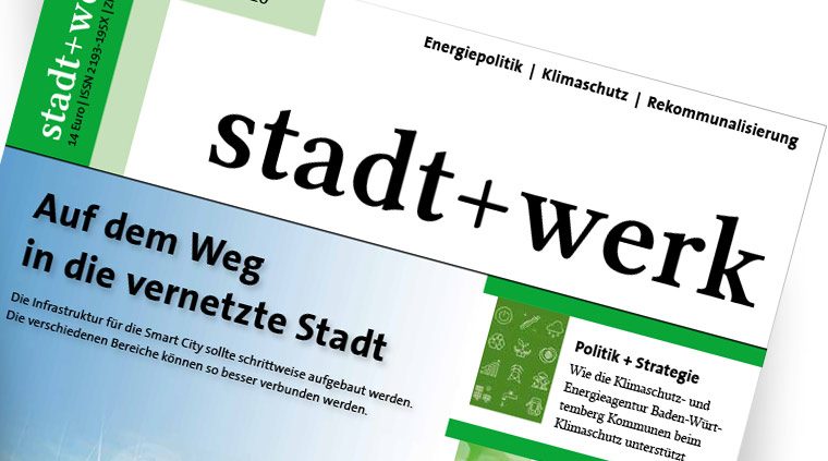 Titelseite "stadt+werk" – 09-10/2020