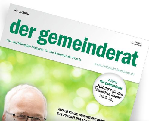 Titelseite "der gemeinderat" – Ausgabe 05/2016