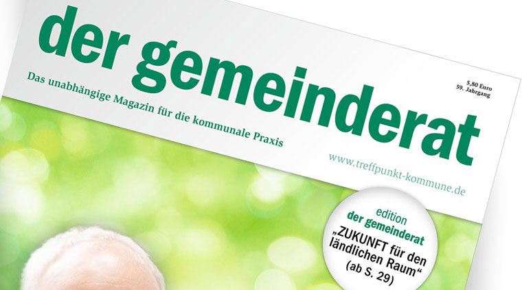 Titelseite "der gemeinderat" – Ausgabe 05/2016