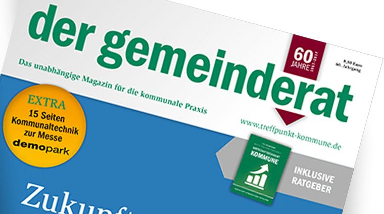 Titelseite "der gemeinderat" – 05/2017