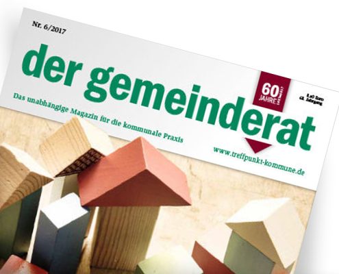 Titelseite "der gemeinderat" – 06/2017