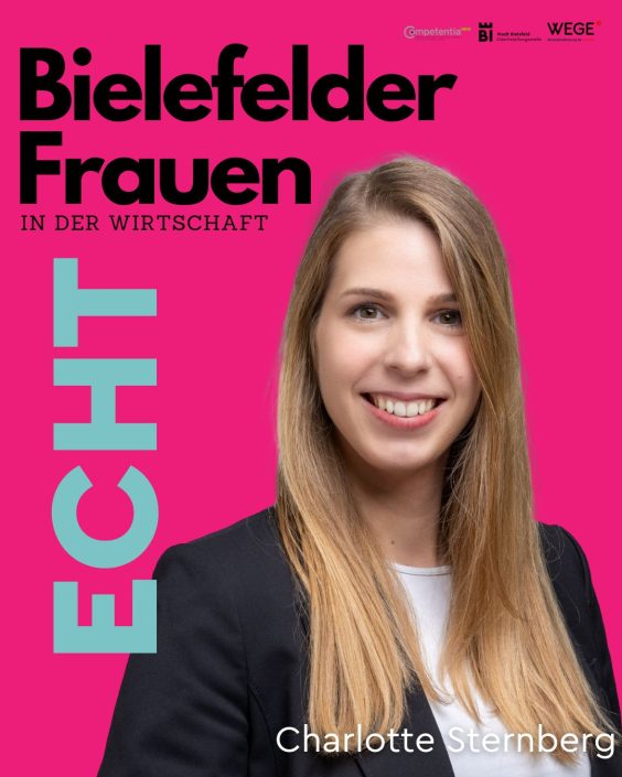 Bielefelder Frauen #ECHT Charlotte Sternberg Bielefelder Frauen #ECHT Charlotte Sternberg