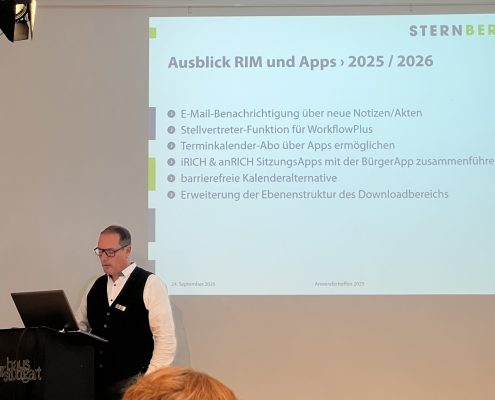 Anwendertreffen Stuttgart mit Thorsten Schwanz