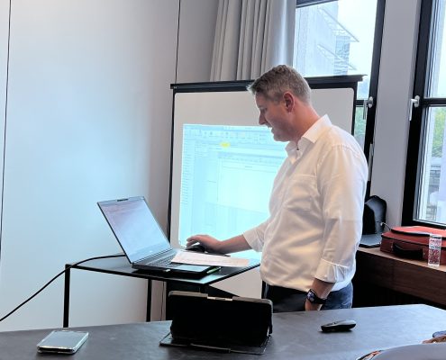 Jan Reuscher im Workshop