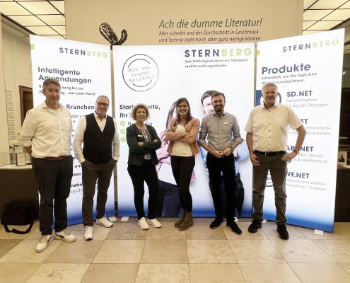STERNBERG Mitarbeiter: Jan Reuscher, Thorsten Schwanz, Claudia Löffler, Laura Gommel, Florian Schnitzler und Reinhard Holle