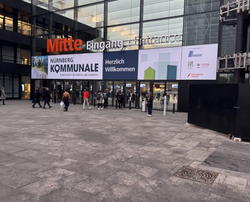 Eingang KOMMUNALE 2025 Eingang KOMMUNALE 2025