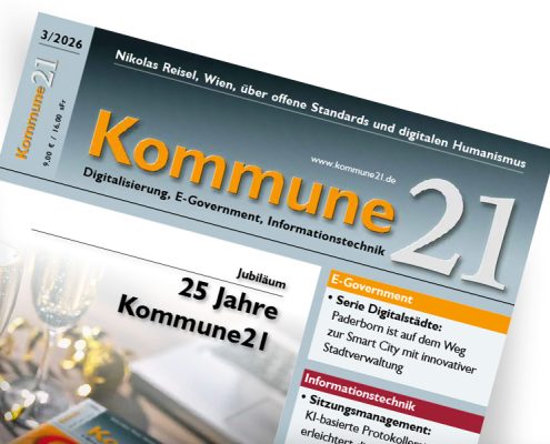 Titelseite "Kommune21" - 03/2026