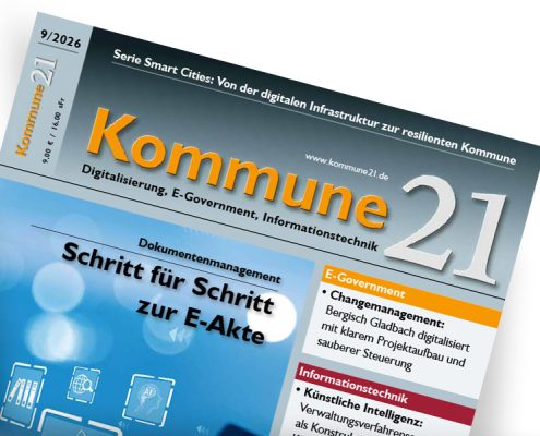 Titelseite "Kommune21" - 09/2026