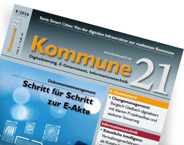 Titelseite „Kommune21“ – 09/2026 Titelseite "Kommune21" - 09/2026